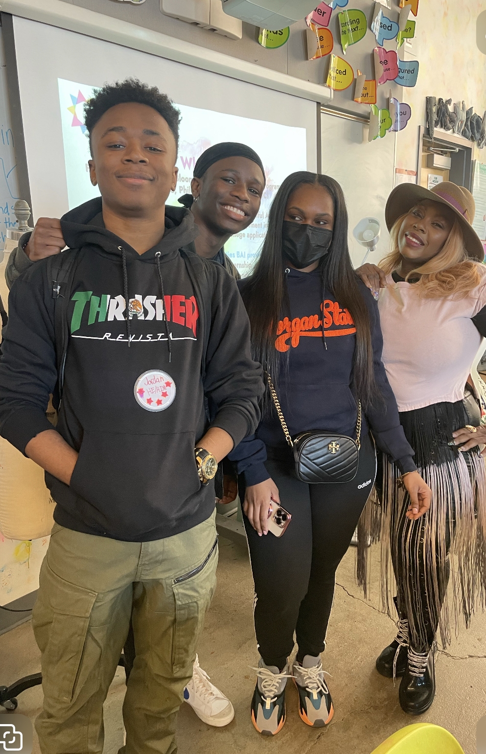 BDS Alumni Join Arts For Learning to Talk with Students About Their Experience with the Paid